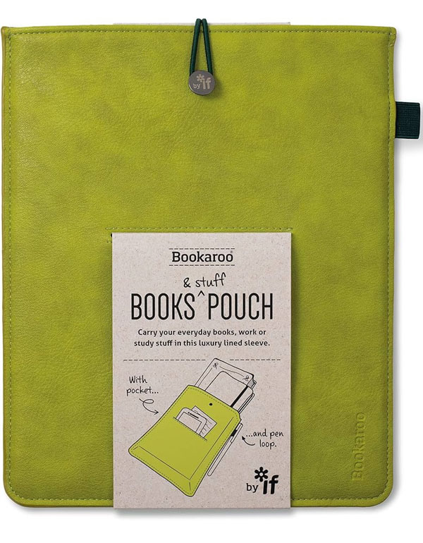 Bookaroo Books & Stuff Pouch Chartreuse