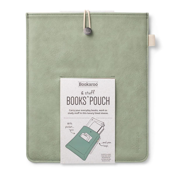 Bookaroo Books & Stuff Pouch - Fern