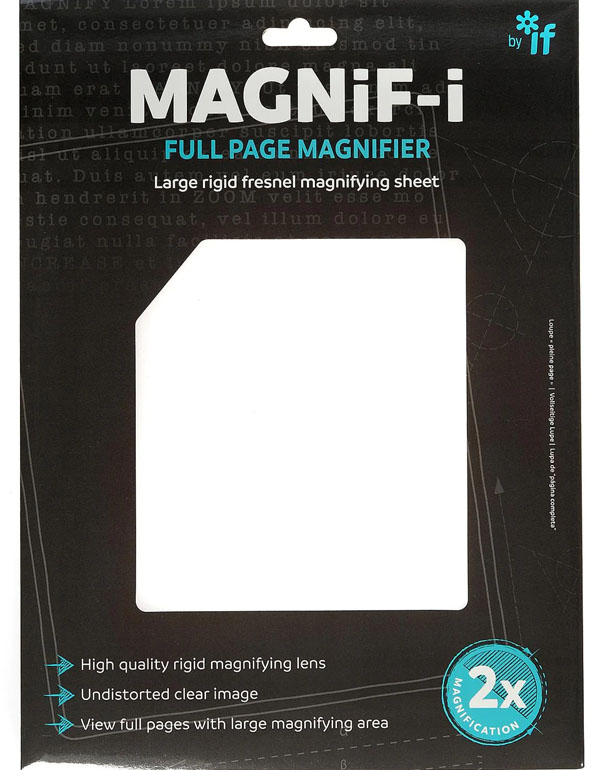 MAGNiFI Flexible Magnifying Sheet A5