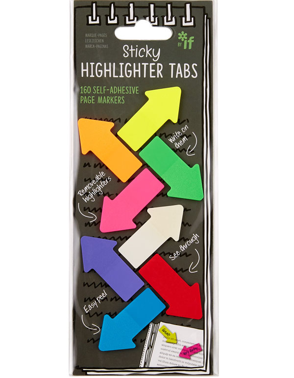 Sticky Arrows Highlighter Tabs
