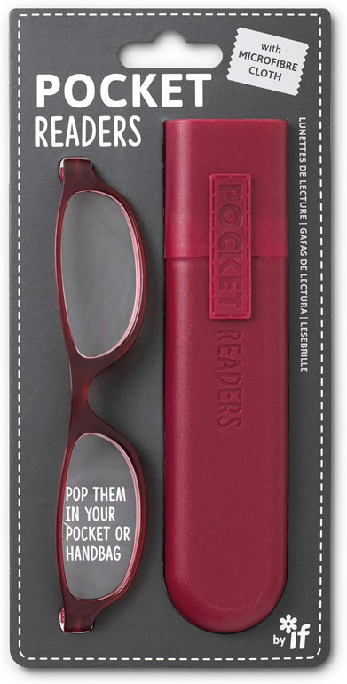 Pocket Readers - Red +2.0