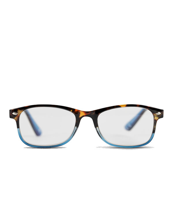 Easy Readers - Duo - Blue/Tortoiseshell +2.0 (F)