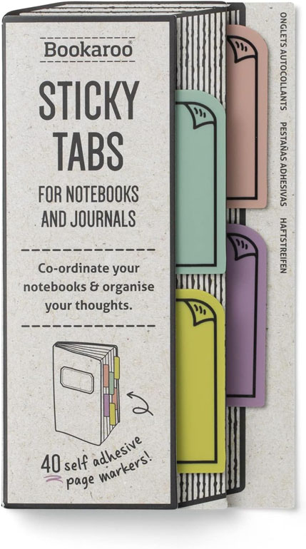 Bookaroo Sticky Tabs - Pastels
