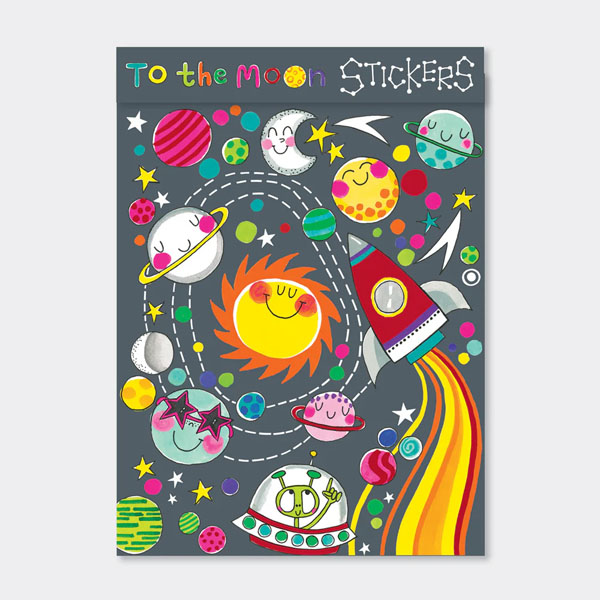 Cover: Sticker Books - To The Moon