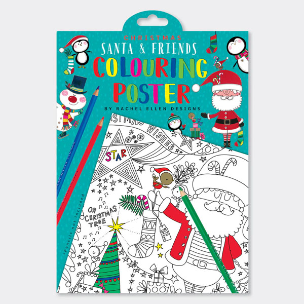 Colouring Posters - Christmas