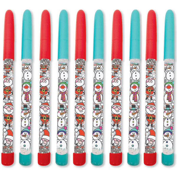 Cover: Christmas glitter pen