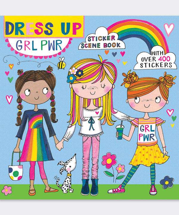 Sticker Scene Book - Dress Up GRL PWR