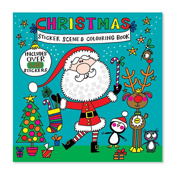 Cover: Sticker Scene Books - Christmas