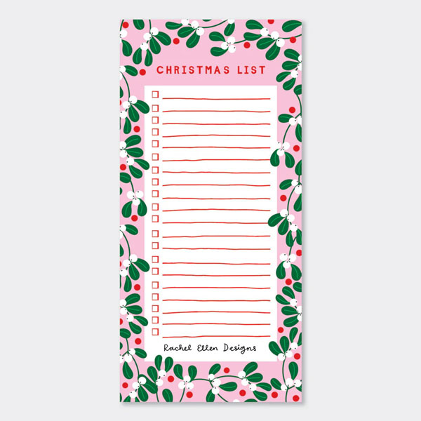 Cover: List Pad - Christmas