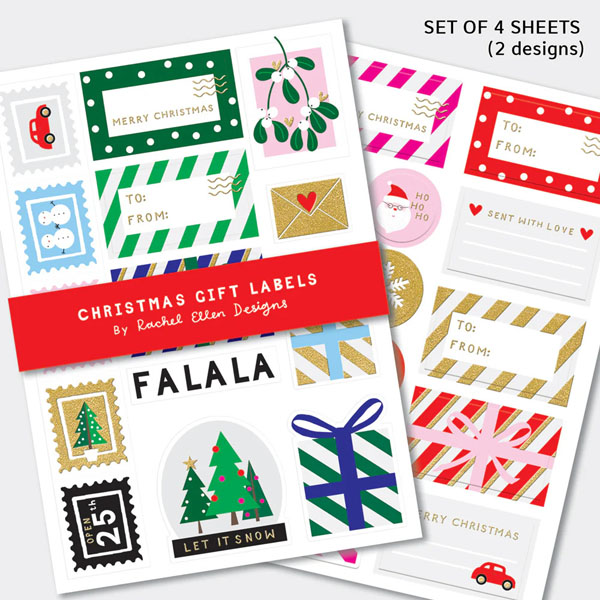 Cover: Christmas Labels