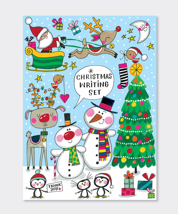 Cover: Letter Writing Set - Christmas