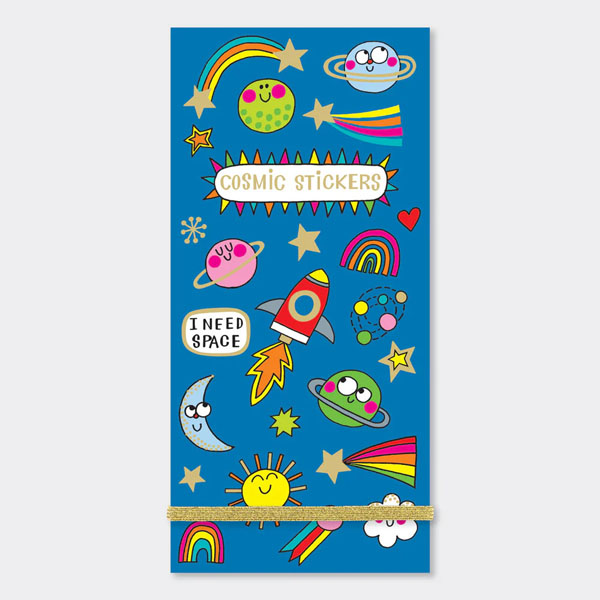 Cover: Luxury Foiled Sticker Books - Cosmic Stickers