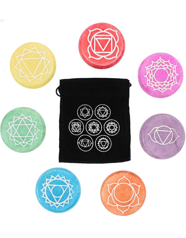 Cover: Chakra Meditation Stone, Assorted Per Piece