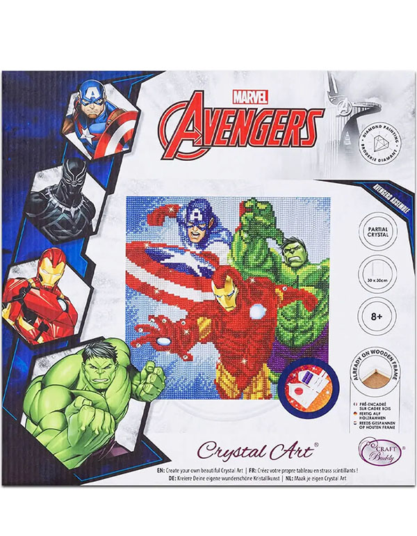 Cover: Crystal Art Kit - Superheroes