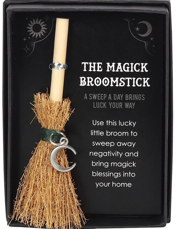 Cover: Crescent Moon Mini Magick Broomstick