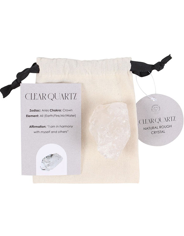 Cover: Clear Quartz Healing Rough Crystal