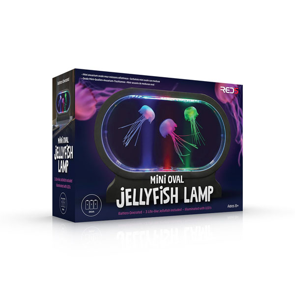 Oval Mini Jelly Fish Lamp