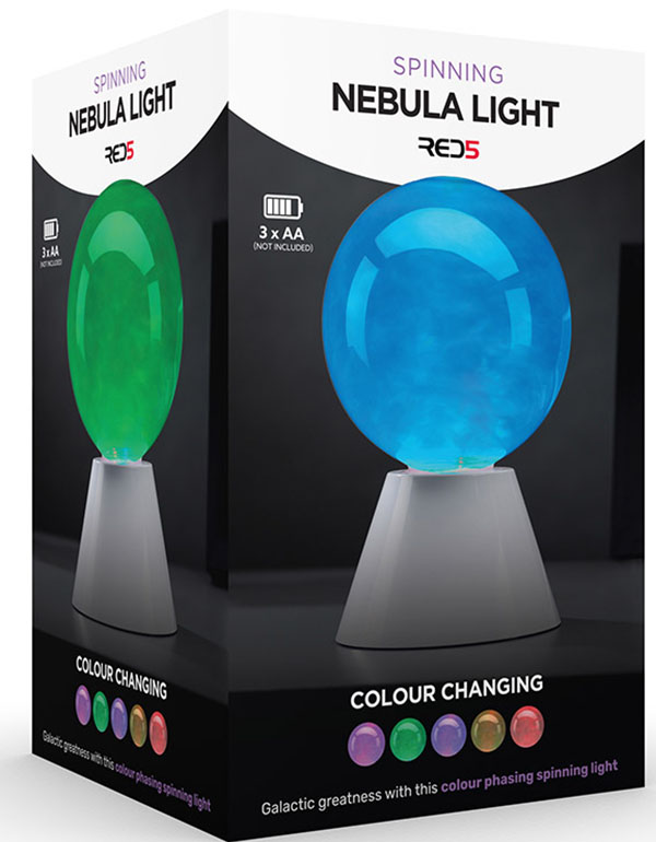 Cover: Spinning Nebula Light