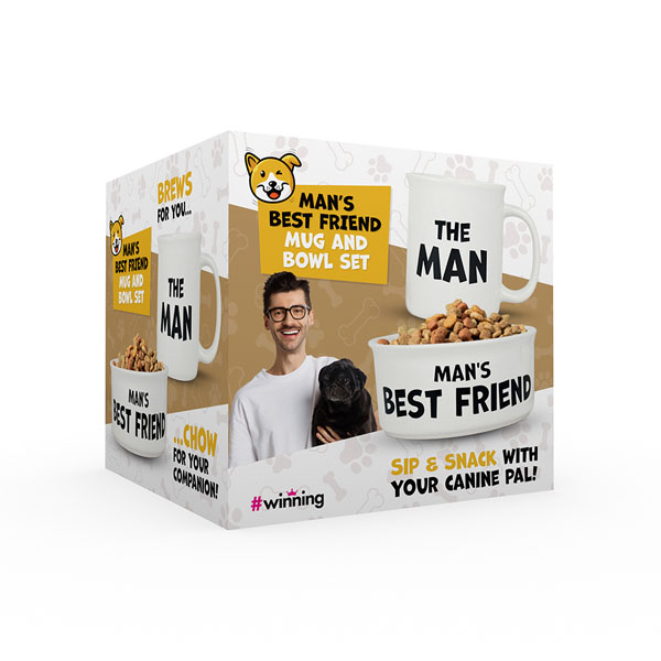Cover: Man's Best Friend Mug & Bowl Set