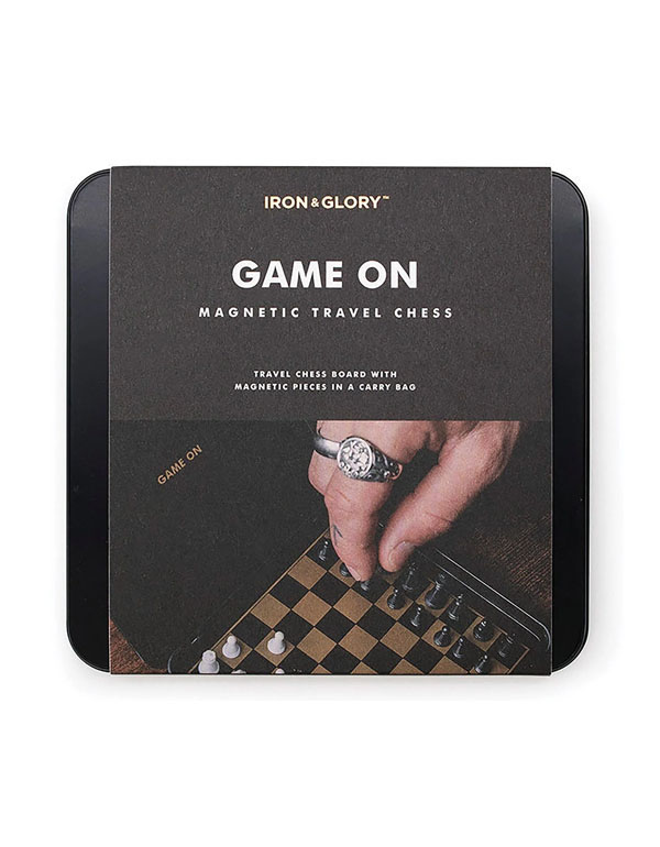 Game On Chess Set - Magnetic Travel Chess Set