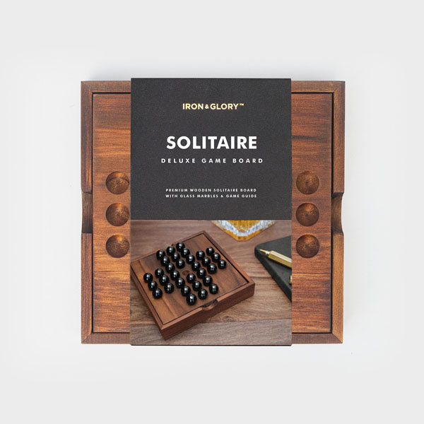 Solitaire - Wooden Solo Noble Game