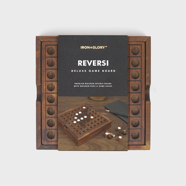 Reversi - Wooden Strategy Game