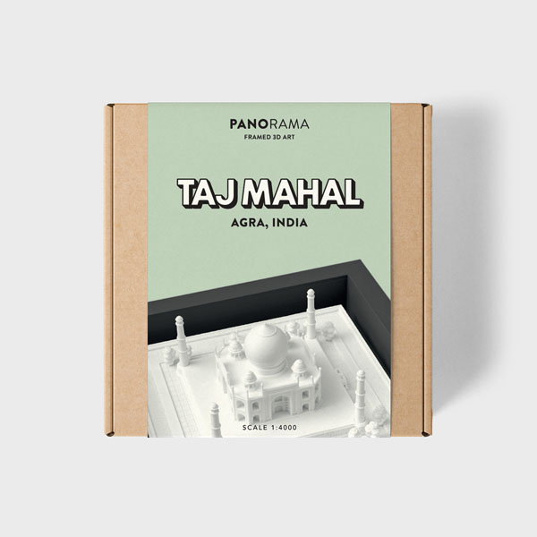 Cover: Taj Mehal - 3D ART Agra India