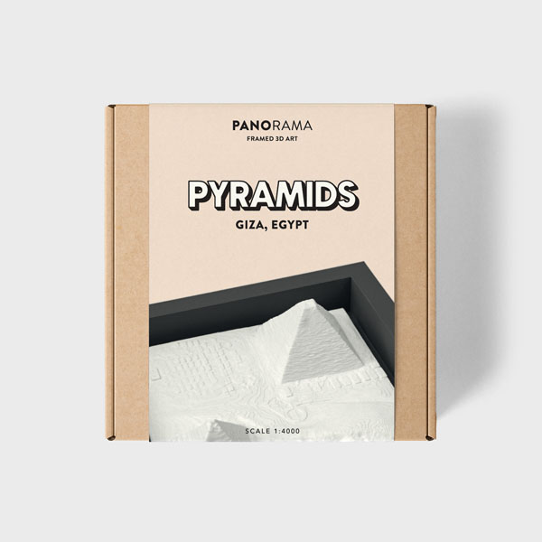 Cover: Pyramids - 3D ART Giza Egypt