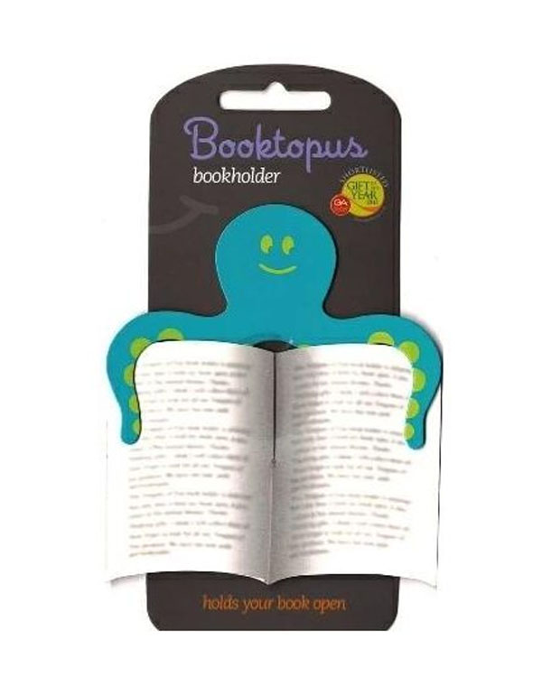 Booktopus Book Holder Bookmark - Blue