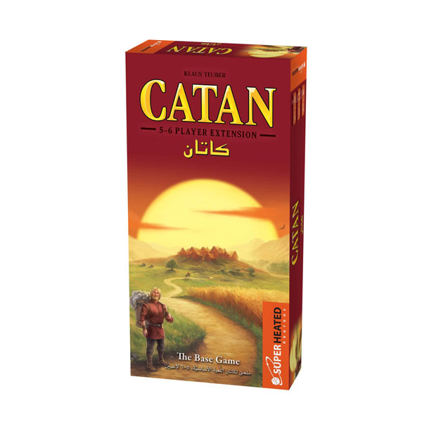 Catan Base Game Extension 5-6 Players -   كاتان ملحق 6-5 لاعبين