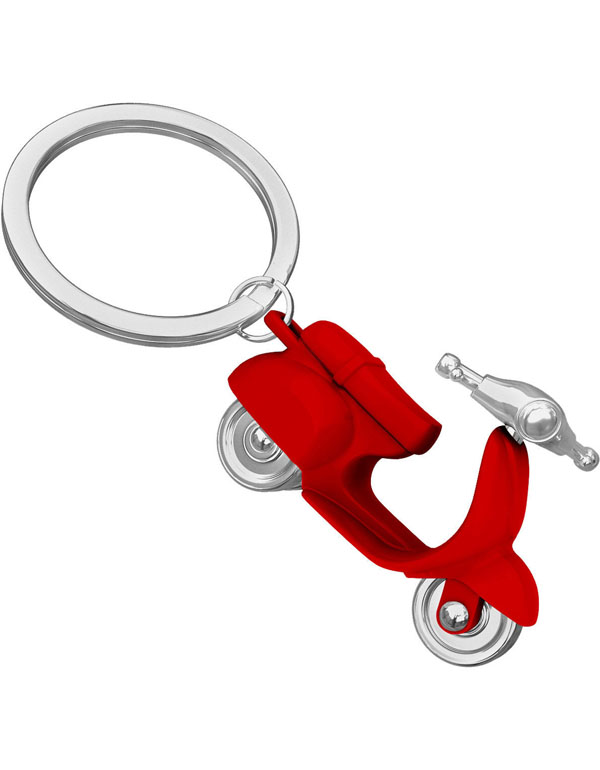 Metalmorphose Dark Red Scooter Keychain