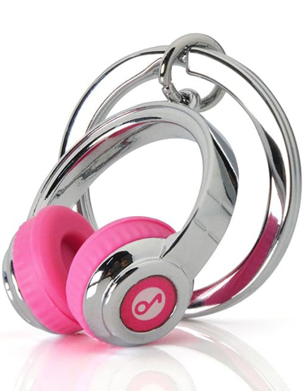 Cover: Metalmorphose Pink Headphones Keychain
