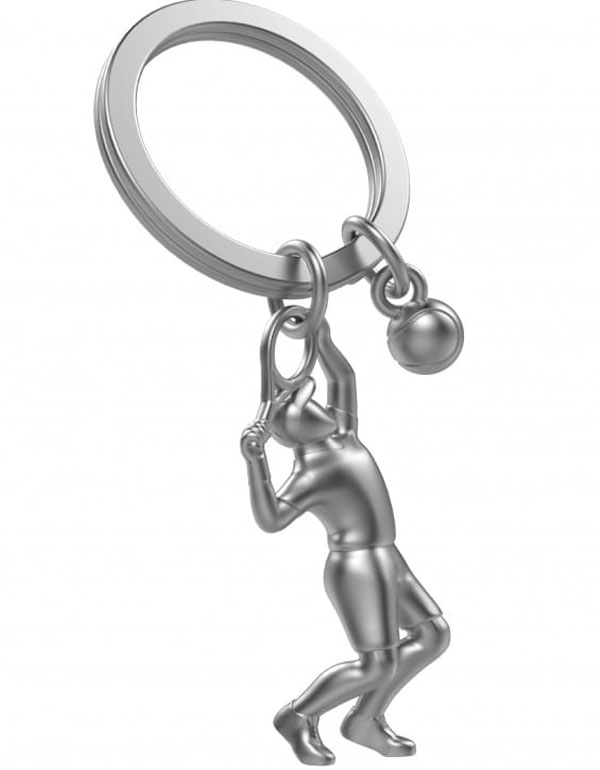 Cover: Metalmorphose Tennis Player Keychain