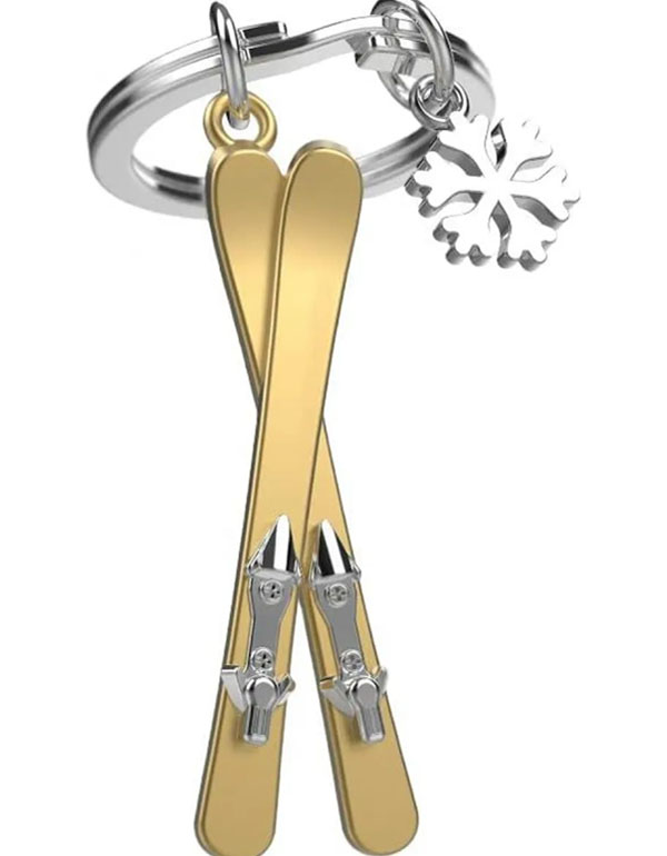 Cover: Metalmorphose - Snowflake Ski Keychain