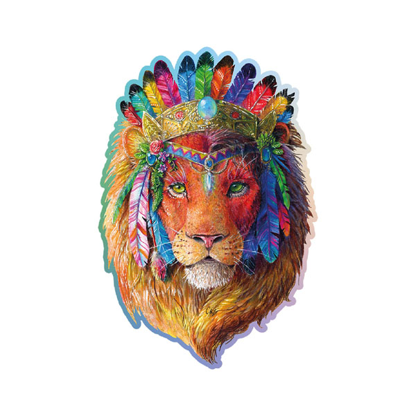 Cover: Wooden Puzzle: The Mystic Lion 250pcs