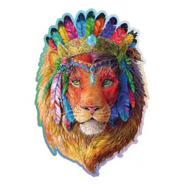 Cover: Wooden Puzzle: The Mystic Lion XL 505pcs
