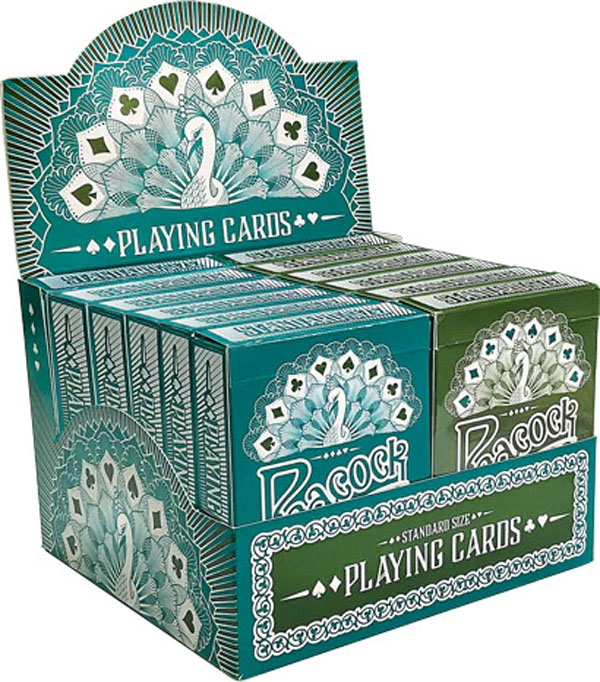 Peacock Playing Cards