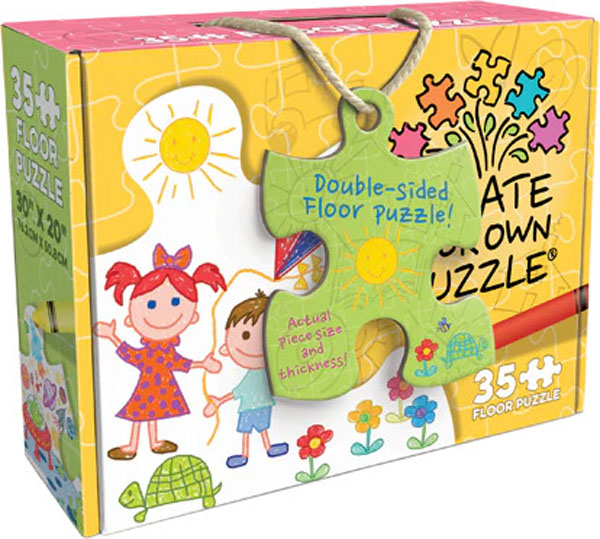 Create Your Own 35 Piece Floor Puzzles