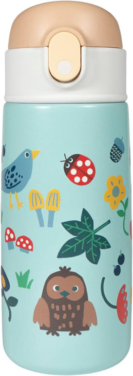 Waicee Kids Water Bottle Mint Forest 480ml