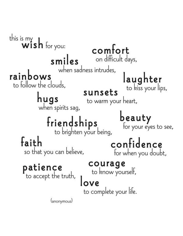 Quotable Magnets - "This is my wish for you"