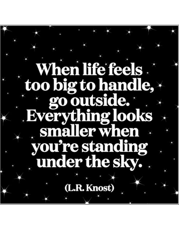 Quotable Magnets - "When life feels too big to handle"