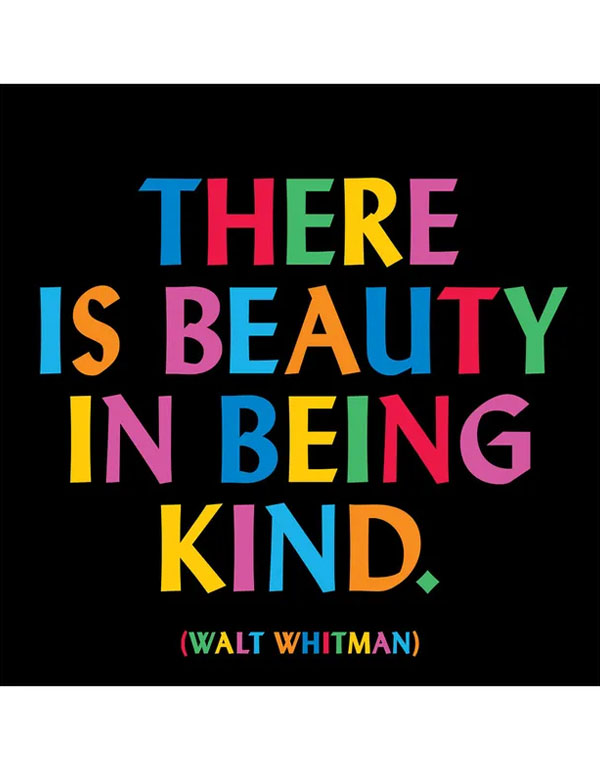 Quotable Magnets Beauty in being kind…