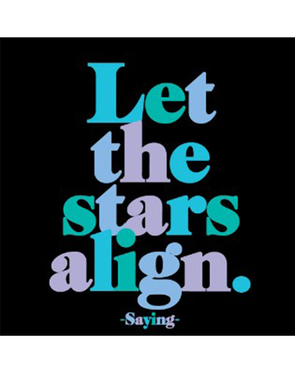Cover: Quotable Magnets - "Let the stars align"