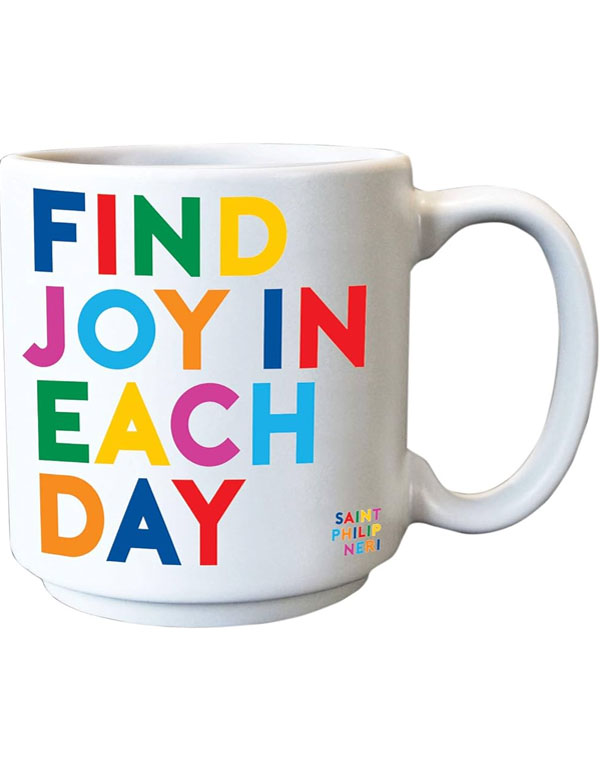 Quotable Mini Mugs Find joy in each day