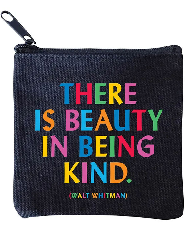 Quotable Mini Pouch Beauty in being kind…