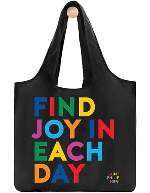 Quotable Bag Find joy in each day