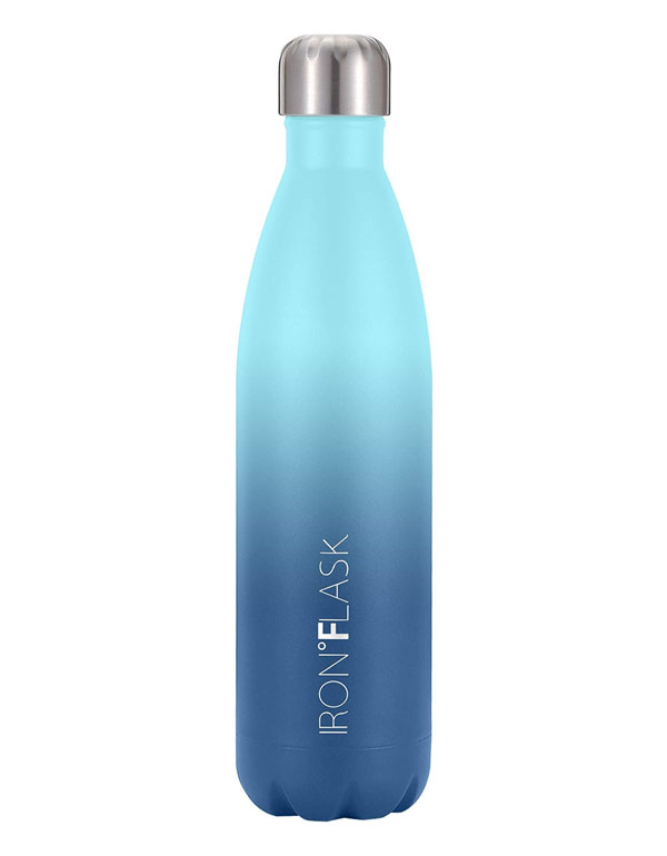 Iron Flask 740ml Insulated Bottle Blue Waves