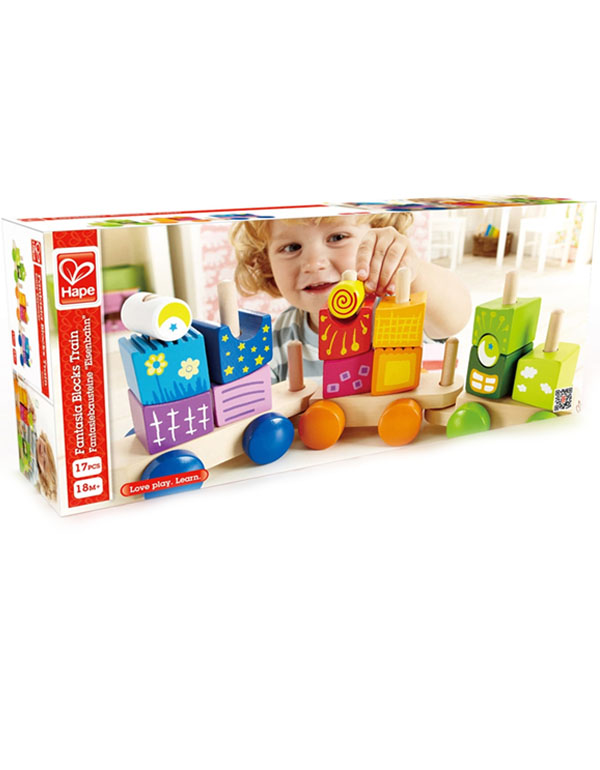 Hape Fantasia Blocks Train