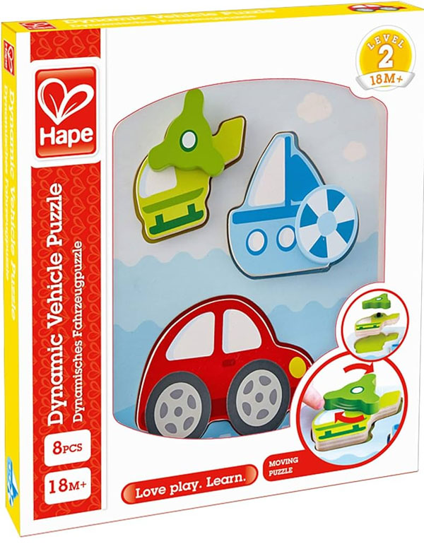 Hape Dynamic Vehicle Puzzle