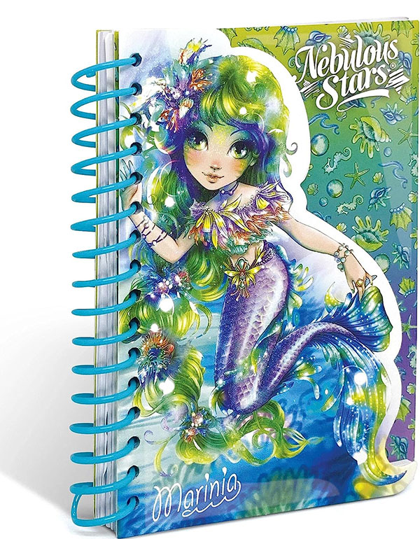 Nebulous Stars Mini Designer Notebook Marinia